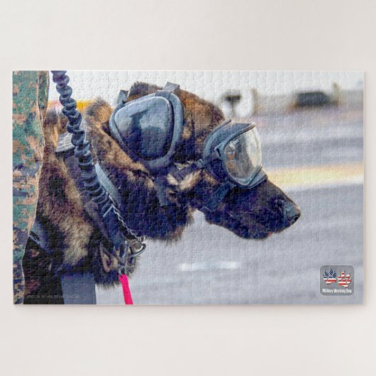 Puzzle CHIEN DE TRAVAIL MILITAIRE AMÉRICAIN (20x30 pouces (Horizontal)