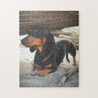 Puzzle Chien de yoga
