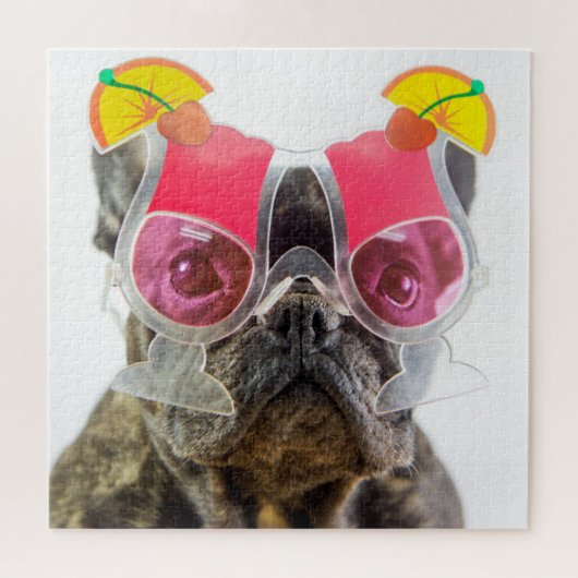 Puzzle Chien des images | de Getty avec des verres de (Horizontal)