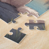 Puzzle chien des Pyrénées (Côté)