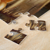 Puzzle Chien d'or retriever en costume d'Halloween (Côté)