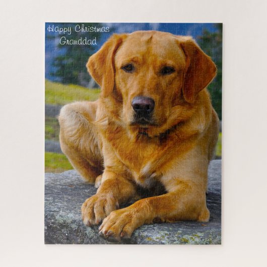 Puzzle Chien du Labrador. (Vertical)