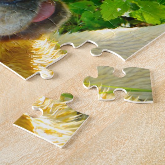 Puzzle Chien du Labrador. (Côté)