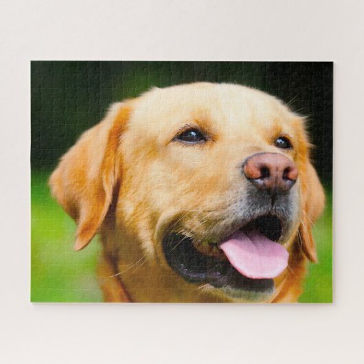 Puzzle Chien du Labrador. (Horizontal)