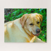 Puzzle Chien du Labrador. (Horizontal)