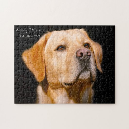 Puzzle Chien du Labrador. (Horizontal)