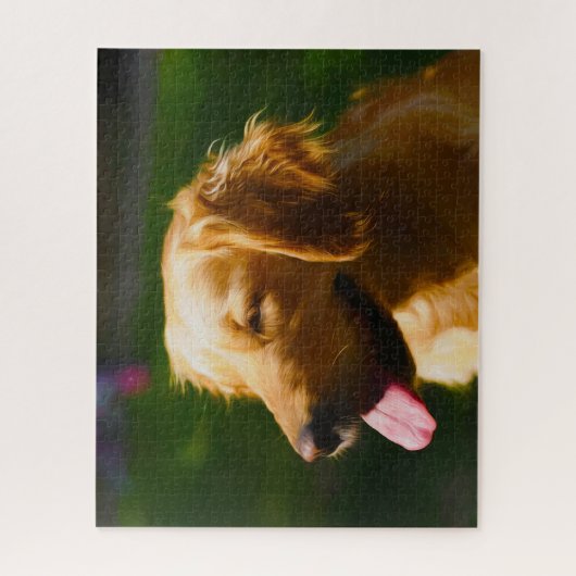 Puzzle Chien du Labrador. (Vertical)