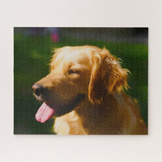Puzzle Chien du Labrador. (Horizontal)