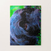 Puzzle Chien du Labrador. (Vertical)