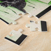 Puzzle Chien écossais par livraison spéciale (Côté)