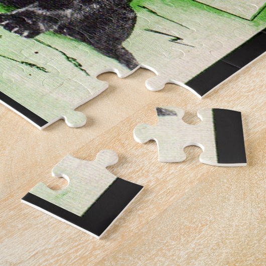 Puzzle Chien écossais par livraison spéciale (Côté)