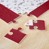 Puzzle Chien en jouant au clavier (Côté)