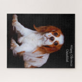Puzzle Chien Épagneul King Charles. (Horizontal)