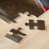 Puzzle Chien Foxhound. (Côté)