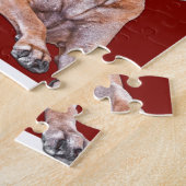 Puzzle Chien great dane de Noël (Côté)