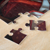 Puzzle Chien Havanais avec cadeaux de Noël (Côté)