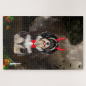 Puzzle Chien Havanais en costume Halloween (Horizontal)
