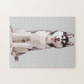 Puzzle Chien Husky de Sibérie (Horizontal)