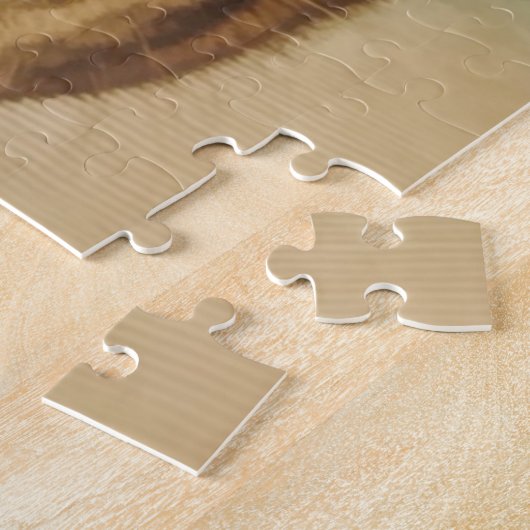 Puzzle Chien irlandais d'or observé par brun (Côté)