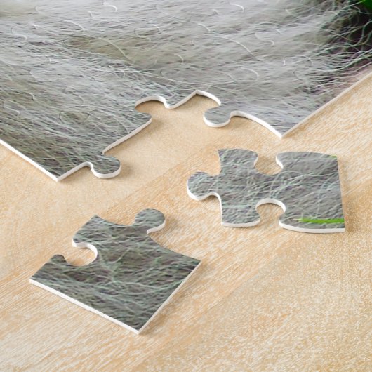 Puzzle Chien Keeshond. (Côté)