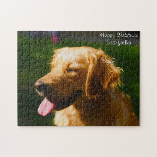 Puzzle Chien labrador. (Horizontal)
