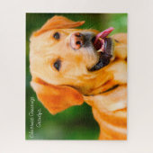 Puzzle Chien Labrador. (Vertical)