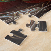 Puzzle Chien Labrador noir de Noël festif (Côté)