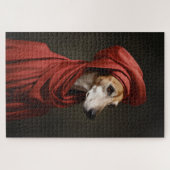 Puzzle Chien Lady Saluki (Horizontal)