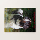 Puzzle Chien Landseer. (Horizontal)