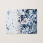 Puzzle Chien maltais mignon (Horizontal)