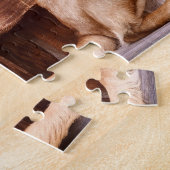 Puzzle chien mignon (Côté)