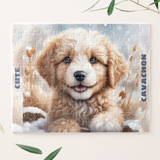 Puzzle Chien mignon Chien Chien Chien Chaussette hiver Ne