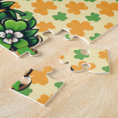 Puzzle Chien mignon de la Saint Patrick (Côté)