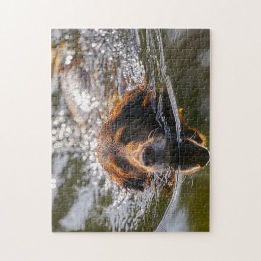 Puzzle Chien Munsterlander. (Vertical)