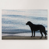 Puzzle Chien noir (Horizontal)