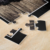 Puzzle Chien noir blanc Chien Chien Chien Chien Chien 2 P (Côté)