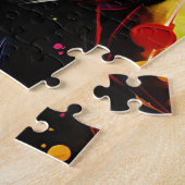 Puzzle Chien noir Havanais acrylique pour imprimer cadeau (Côté)