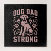 Puzzle Chien papa Chien Fort Papa (Vertical)