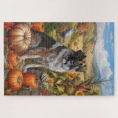 Puzzle Chien pasteur anatolien Récolte d'automne Thanksgi (Horizontal)