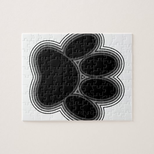 Puzzle Chien Paw Avec Plan (Horizontal)