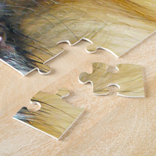 Puzzle Chien pékinois. (Côté)