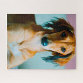 Puzzle Chien persan. (Horizontal)