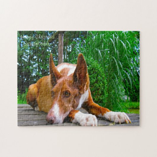 Puzzle Chien Pharaon. (Horizontal)