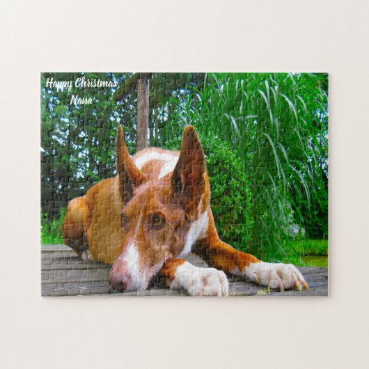 Puzzle Chien Pharaon. (Horizontal)