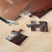 Puzzle Chien Pitbull sur Mars sur un Puzzle! (Côté)