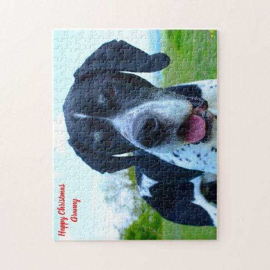 Puzzle Chien Pointeur Anglais. (Vertical)