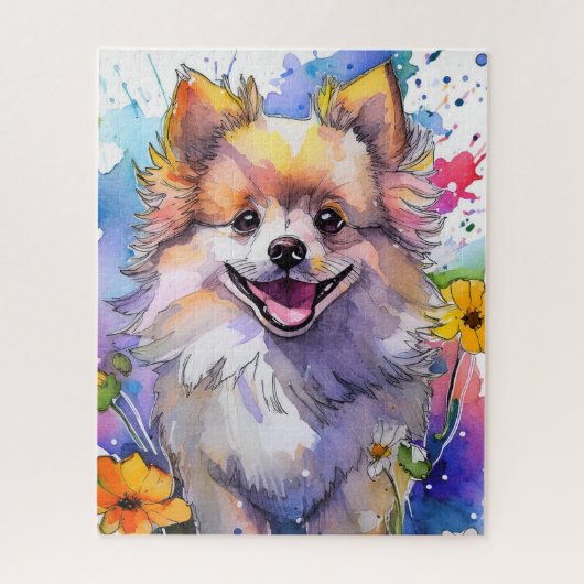 Puzzle Chien Poméranie (Vertical)