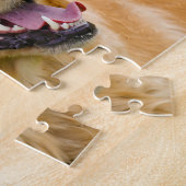 Puzzle Chien Retriever doré. (Côté)