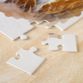 Puzzle Chien Retriever doré blanc (Côté)