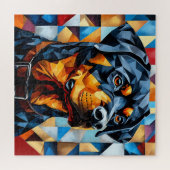 Puzzle Chien Rottweiler (Horizontal)